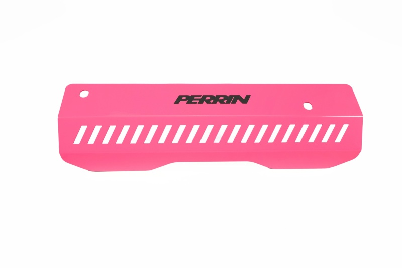 PERRIN 22-26 Subaru WRX Pulley Cover - Hyper Pink (SHORT - For Use w/PERRIN AOS) - Image 2