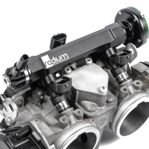 Alternative view of Radium Off-Road Fuel Rail Honda 1000 Parallel Twin Unicam