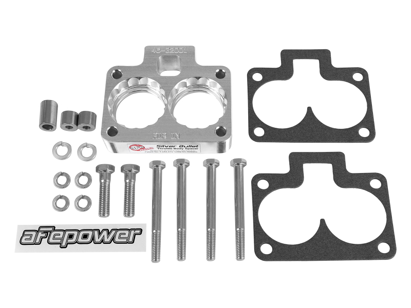 aFe Power Silver Bullet Throttle Body Spacers TBS Dodge Trucks 94-01 V8-5.2/5.9L - Image 7