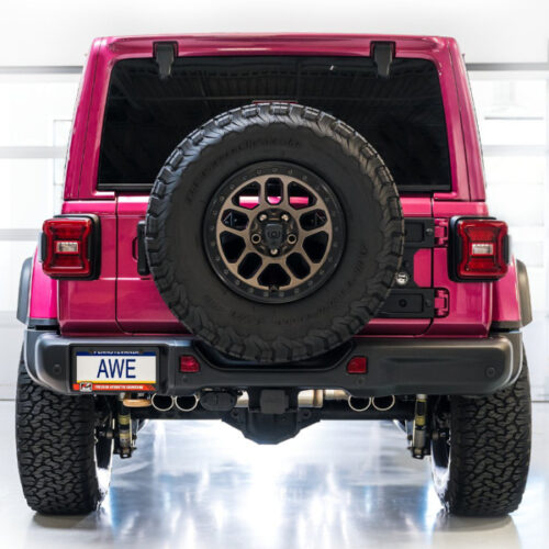 AWE Tuning Switchpath Cat-Back Exhaust- Quad BashGuards for 21+ Wrangler 392 - Image 10
