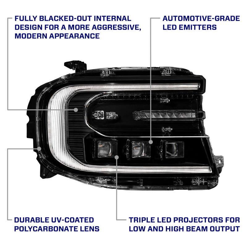 Form Lighting 22-24 Ford Maverick Sequential LED Projector Headlights (Pair) - Image 8