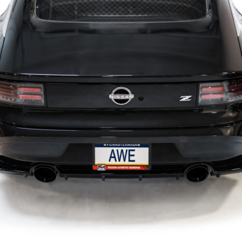 AWE Tuning Track Edition Cat-Back Exhaust System w/ Diamond Black Tips for 2023 Nissan Z RZ34 RWD - Image 10