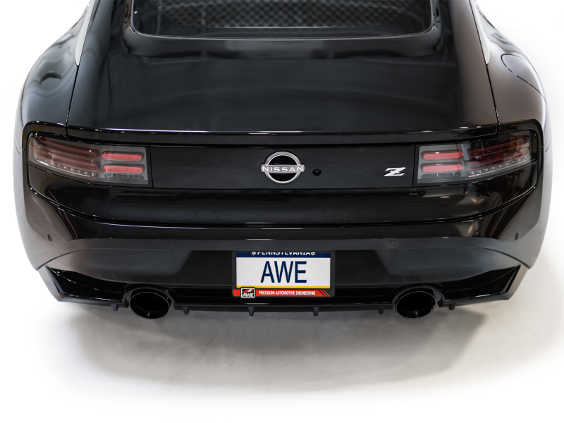 AWE Tuning Track Edition Cat-Back Exhaust System w/ Diamond Black Tips for 2023 Nissan Z RZ34 RWD - Image 10