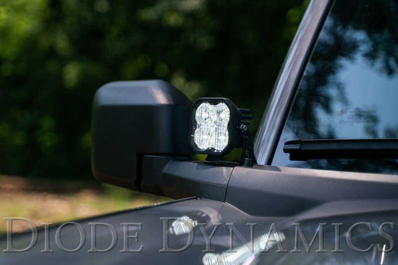 Diode Dynamics 2021 Ford Bronco SS3 LED Ditch Light Kit - Pro White Combo - Image 3