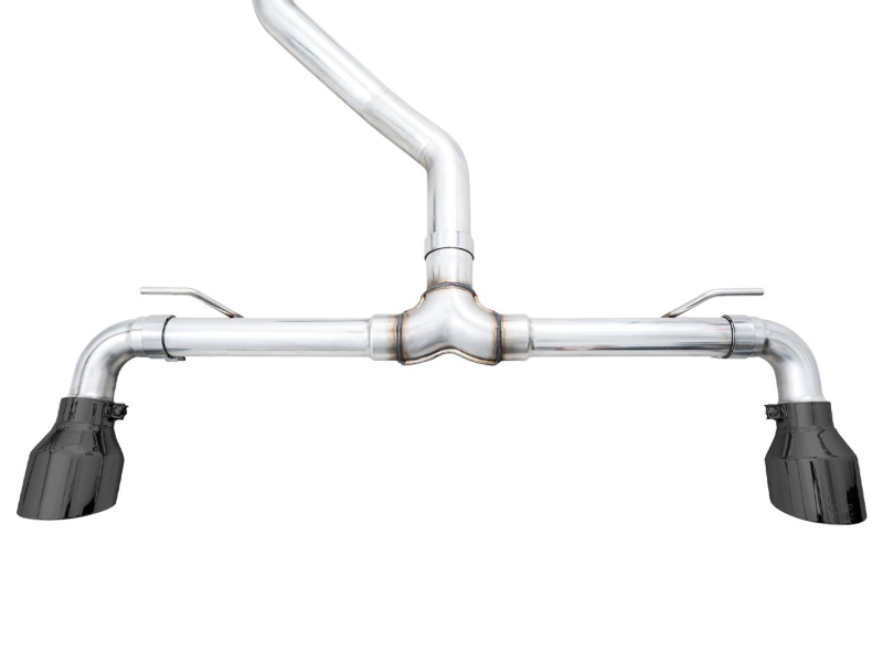 AWE Tuning 2022 VW GTI MK8 Track Edition Exhaust - Diamond Black Tips - Image 7