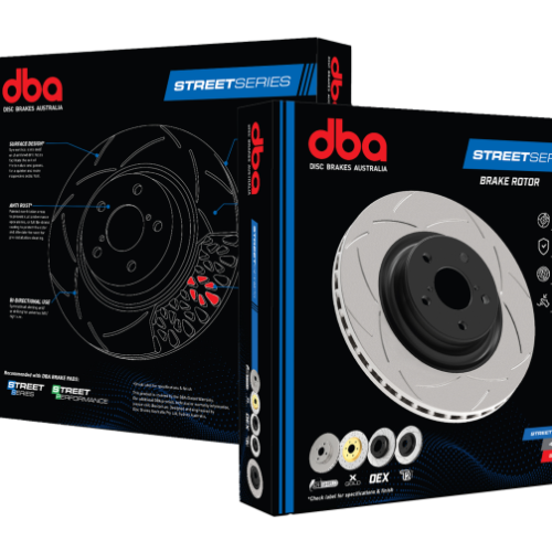 DBA 05-23 Chrysler 300 C SRT8 6.1L Rear Street Series Standard Rotor - Image 6
