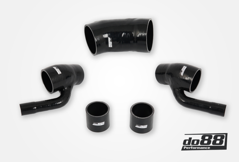 do88 00-02 Audi RS4 Quattro 2.7L BiTurbo (B5) Inlet Hose - Black