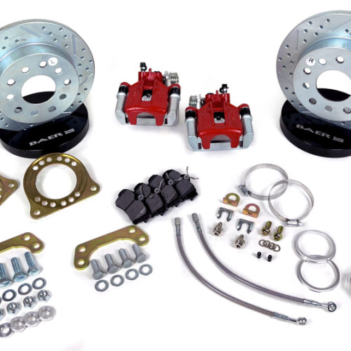 Baer Brakes GM 10/15 Bolt Small Car Rear Ends 10.5in Classic Series Rear Brake Kit - Red