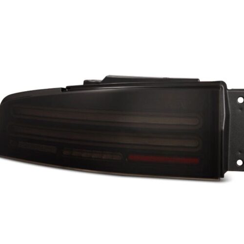 Alternative view of AlphaRex 23-25 Nissan Z Nova-Series Twin-Loop Style Prismatic LED Tail Lights - Alpha Black