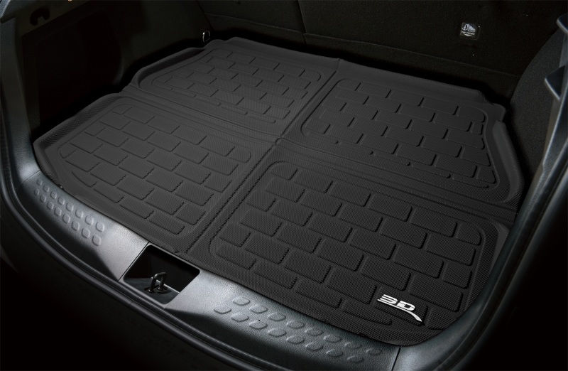 3D MAXpider 22-23 Rivian R1S Cargo Liner Kagu Black - Image 3