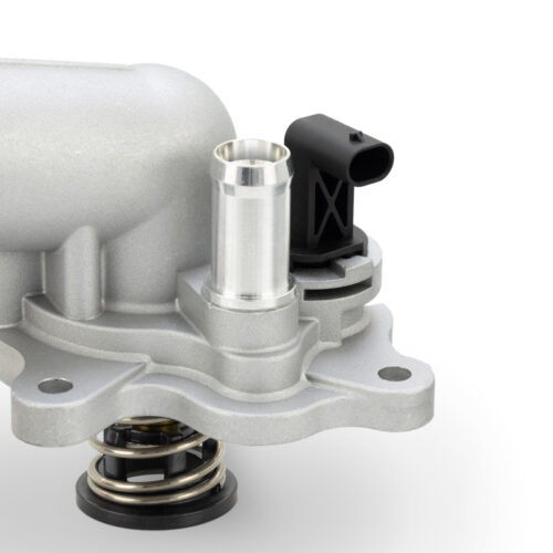 Mishimoto Thermostat w/ Aluminum Housing - 82C for 2018+ Jeep Wrangler JL / 2020+ Gladiator (3.6L) - Image 3