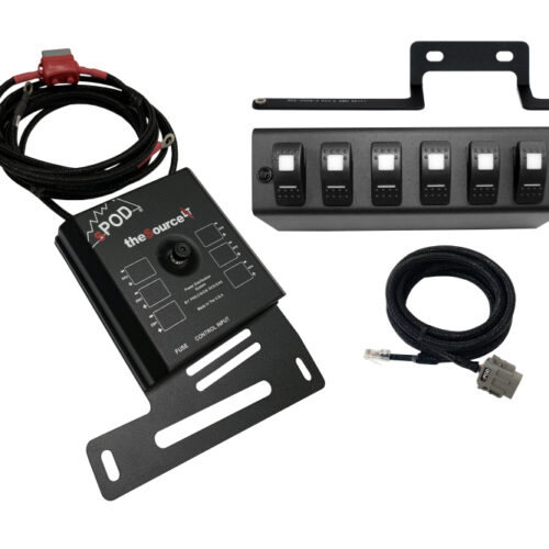 sPOD 09-18 Jeep Wrangler JK SourceLT w/Amber LED Switch Panel