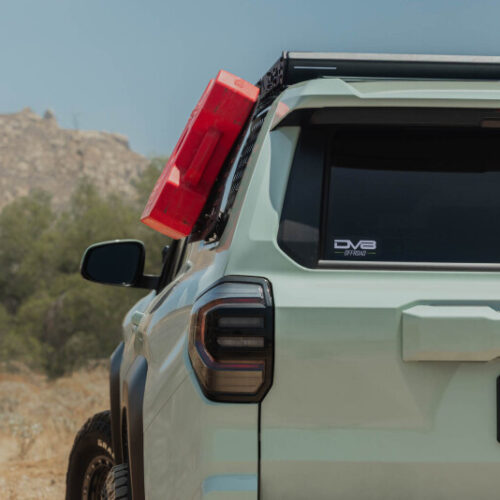 DV8 Offroad 25-26 Toyota 4Runner Exterior Window Molle for DV8 Offroad Roof Rack - Driver - Image 6