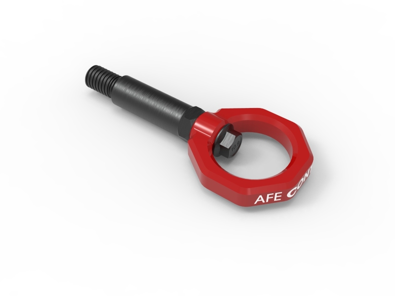 aFe Power Control Front Tow Hook Red 20-21 Toyota GR Supra (A90) - Image 2