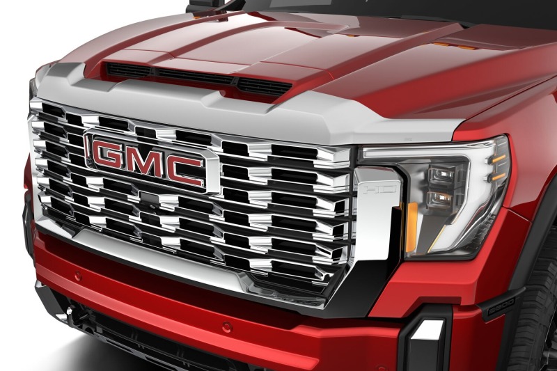 Husky Liners 16-18 Chevrolet Silverado 1500 Aeroskin Hood Protector - Chrome - Image 4