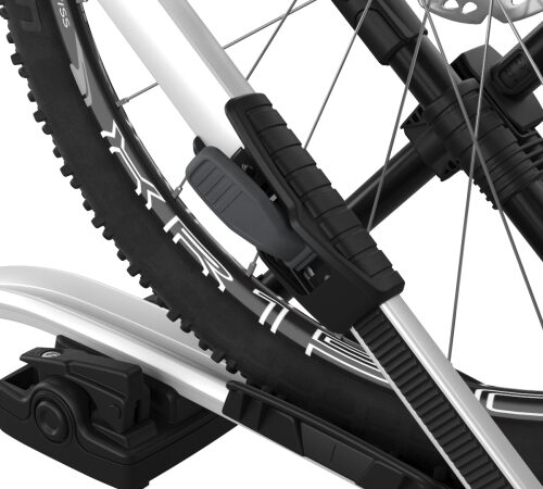 Thule UpRide - Upright Bike Rack (No Frame Contact) - Silver/Black - Image 4