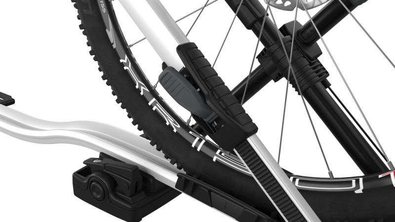 Thule UpRide - Upright Bike Rack (No Frame Contact) - Silver/Black - Image 4