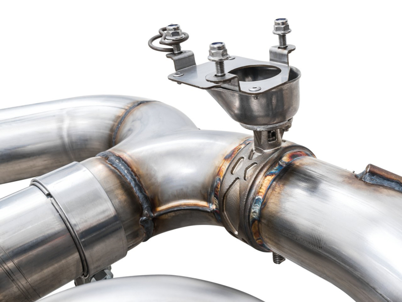 AWE Tuning SwitchPath Cat-Back Exhaust for BMW G8X M3/M4 - Chrome Silver Tips - Image 8