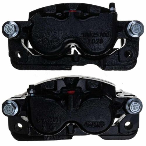 Power Stop 02-06 Cadillac Escalade Front/Rear Black Caliper - Pair w/Bracket - Image 2
