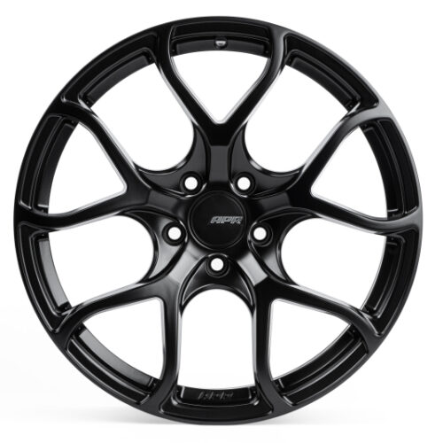 Alternative view of APR A01 Flow Formed - 18x8.5 - 5x112 - ET45 - 66.5mm Center Bore - Satin Black Wheel