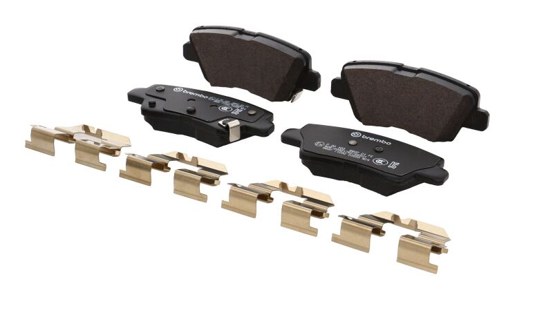 Brembo OE 21-22 Hyundai Accent/19-24 Nexo/2016 Sonata/2019 Sonata PRIME Low-Met Brake Pad - Rear - Image 4
