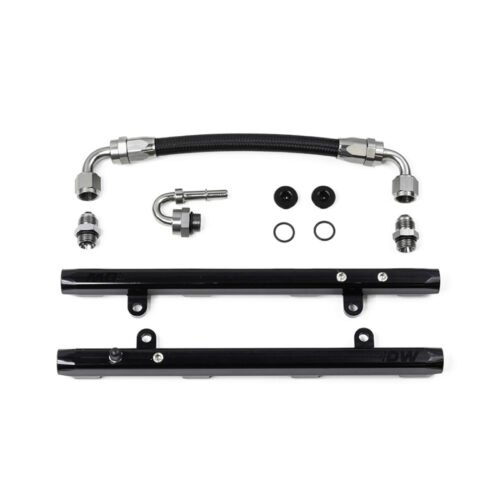 DeatschWerks / F-150 Coyote 5.0 V8 Fuel Rails w/ Crossover for 2011-2017 Ford Mustang