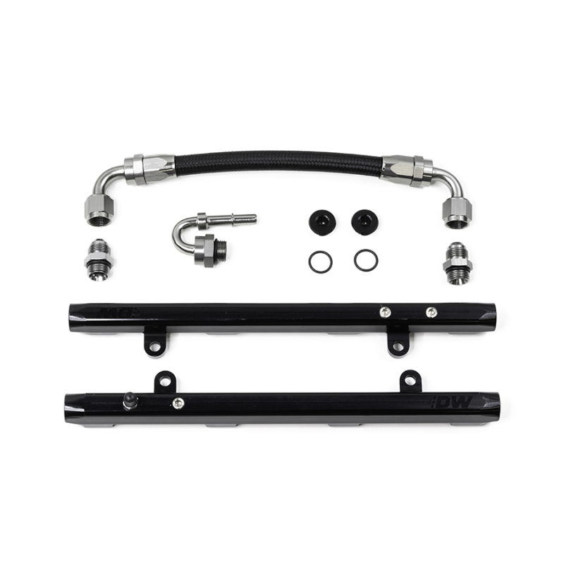 DeatschWerks / F-150 Coyote 5.0 V8 Fuel Rails w/ Crossover for 2011-2017 Ford Mustang