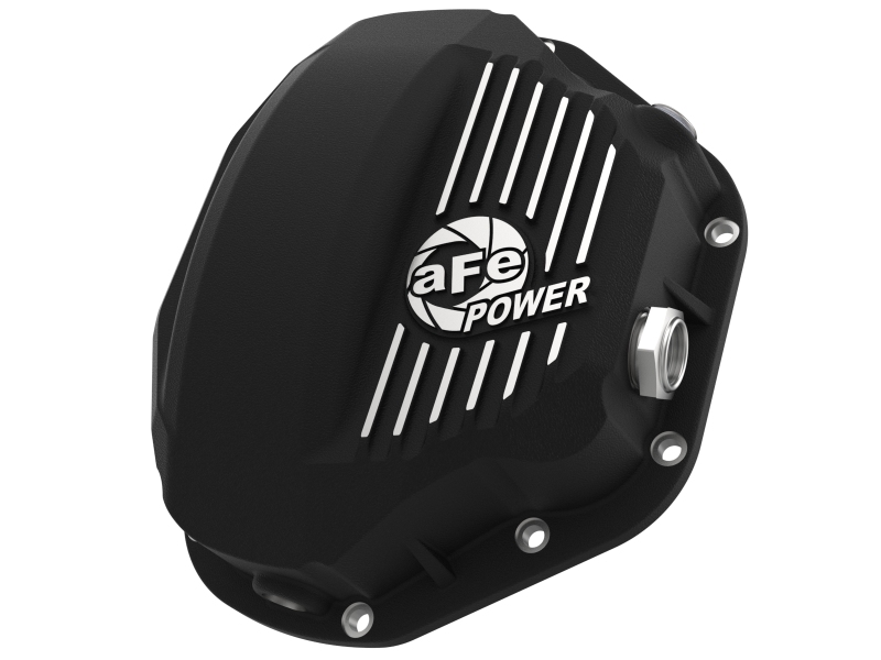 aFe Power Cover Diff Rear Machined COV Diff R Dodge Diesel Trucks 94-02 L6-5.9L (td) Machined - Image 3