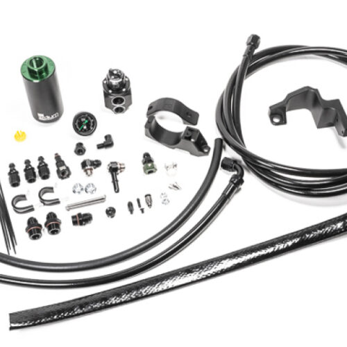 Radium Engineering 03-08 Chevrolet Corvette Mid Fuel Hanger Plumbing Kit Stainless