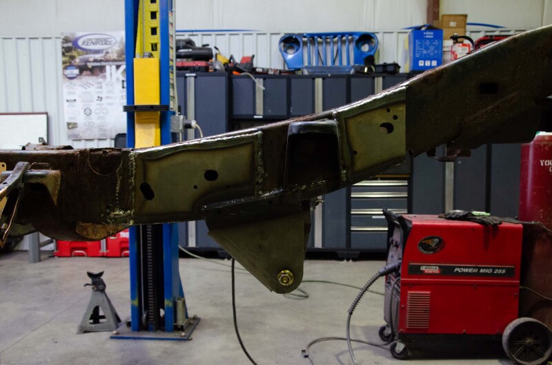 Rust Buster 06-10 Hummer H3 Leaf Spring Frame Section - Right - Image 4