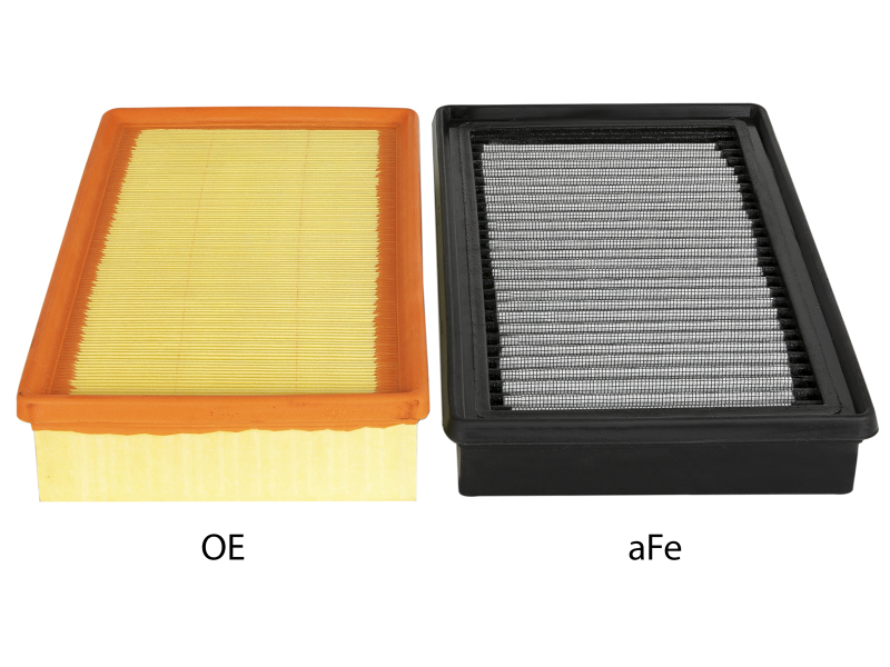 aFe Power MagnumFLOW Pro Dry S OE Replacement Filter 18-19 Volkswagen Atlas L4-2.0L (t)/V6-3.6L - Image 4