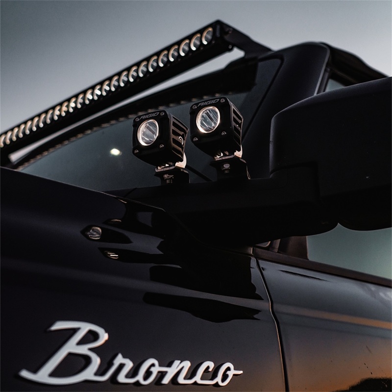 Rigid Industries Revolve Pod w/Amber Trim Ring - Pair - Image 10