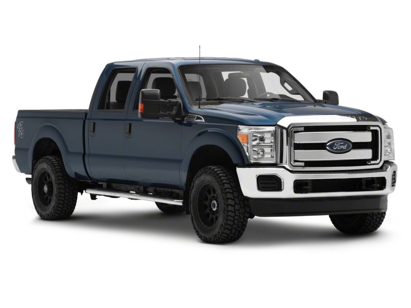 Raxiom for 2011-2016 Ford F-250 Super Duty LED Projector Headlights - Chrome Housing (Clear Lens) - Image 9