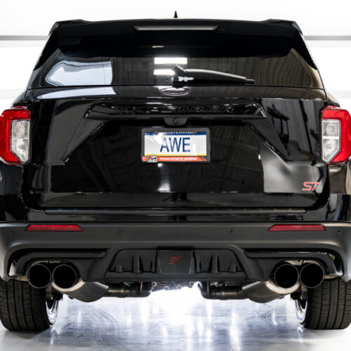 AWE Tuning Exhaust w/Diamond Blk Tips for 20-25 (Only Certain 2026 Models) Ford Explorer ST Touring Ed. - Image 10