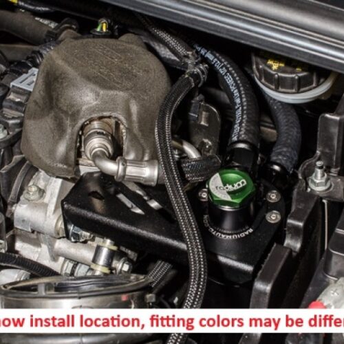 Radium Engineering 15-18 Ford Focus ST Catch Can Kit CCV Fluid Lock - Image 2