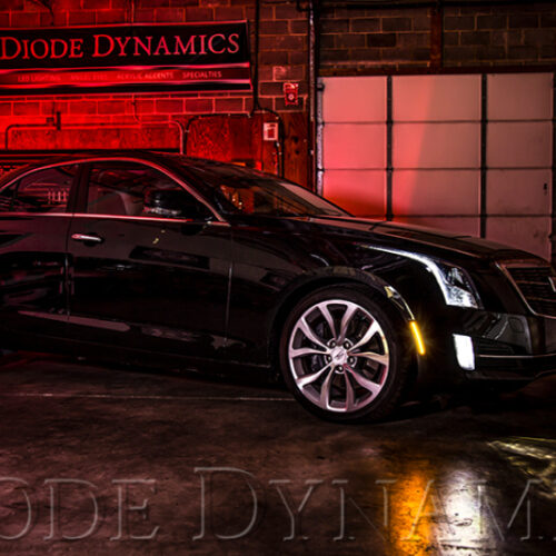Diode Dynamics 14-19 Cadillac ATS/CTS Cadillac LED Sidemarkers Non V (Pair) Clear - Image 3