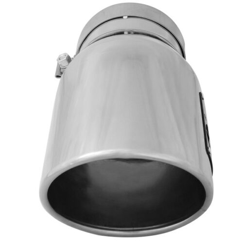aFe Power Diesel Exhaust Tip Bolt On Black 5in Inlet x 7in Outlet x 12in - Right - Image 5