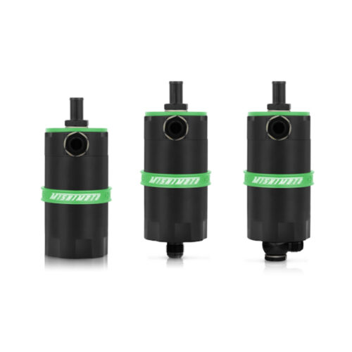 Mishimoto Universal Baffled Oil Catch Can - Green - Image 7