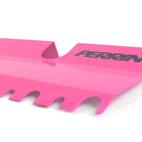 PERRIN 15-21 Subaru WRX/STI Radiator Shroud (With/Without OEM Intake Scoop) - Hyper Pink - Image 3