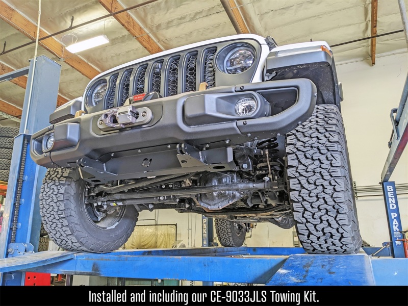 RockJock JL/JT Winch Plate Kit Steel Bumper - Image 4