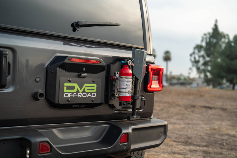 DV8 Offroad 2018-2025 Jeep Wrangler JL Tailgate Reinforcement Molle Panel - Image 2