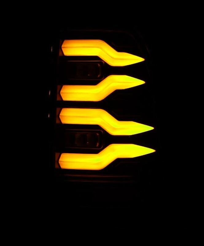 AlphaRex 97-03 Ford F150 / 99-16 Ford F250/F350/F450/F550 LUXX-Series LED Tail Lights - Alpha-Black - Image 5