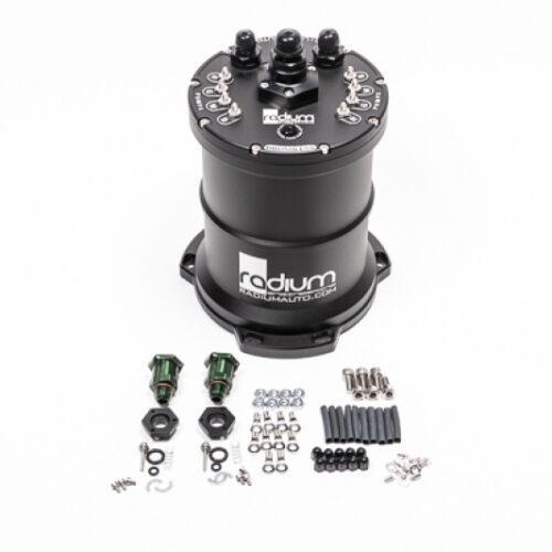 Radium Engineering Multi-Pump Ti Automotive E5LM Fuel Surge Tank Pumps Not Included