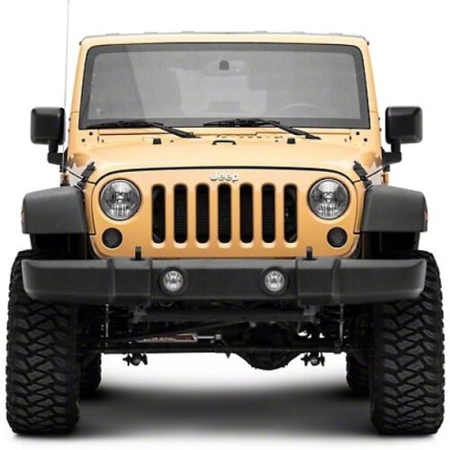Alternative view of Raxiom for 2007-2018 Jeep Wrangler JK Axial Series LED Turn Signals w/ Halo (Smoked)
