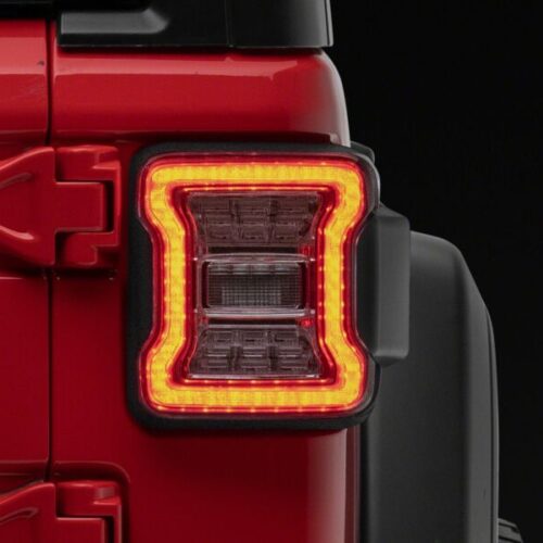 Raxiom for 2018-2026 Jeep Wrangler JL LED Tail Lights- Clear Housing- Clear Lens - Image 6