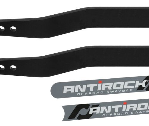 RockJock Antirock Fabricated Steel Sway Bar Arms 19.25in Long 1.7in Offset Bend 5 Holes