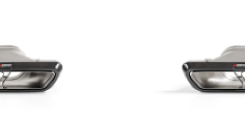 Akrapovic Tail Pipe Set (High Gloss Carbon) for 2018 Mercedes Benz E63 (W213) Evolution