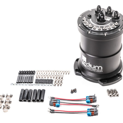 Radium Engineering Multi-Pump Fuel Surge Tank Fits Walbro F90000267/274/285 (Pumps Not Included)