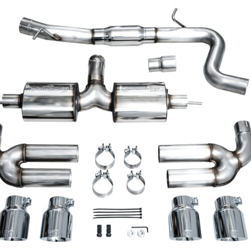 AWE Tuning Touring Edition Exhaust - Chrome Silver Tips for 22-24 Audi 8Y S3 - Image 7