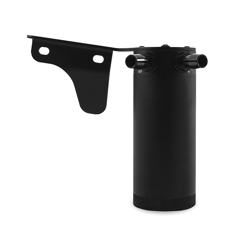 Mishimoto Baffled Oil Catch Can Kit - Black (PCV Side) for 07-13 Mazda Mazdaspeed3 - Image 3